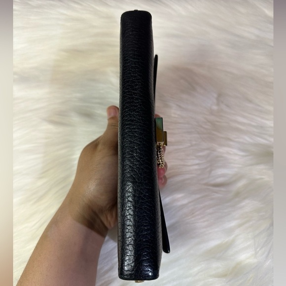 CHLOE portefeuille lambskin leather zip wallet - Picture 7 of 16